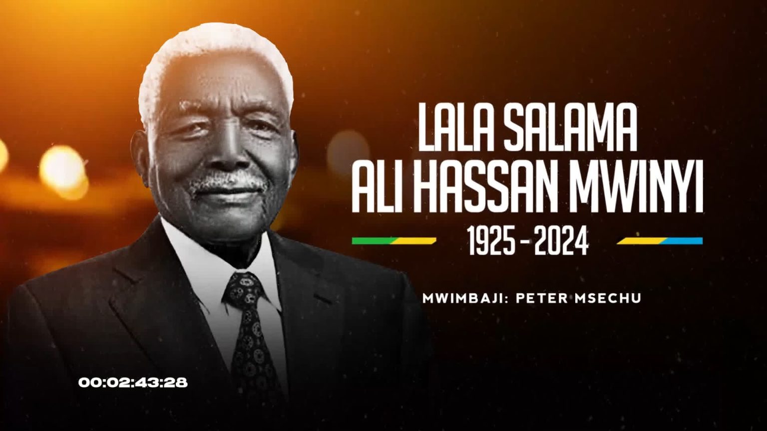 Peter Msechu – Lala salama Mwinyi