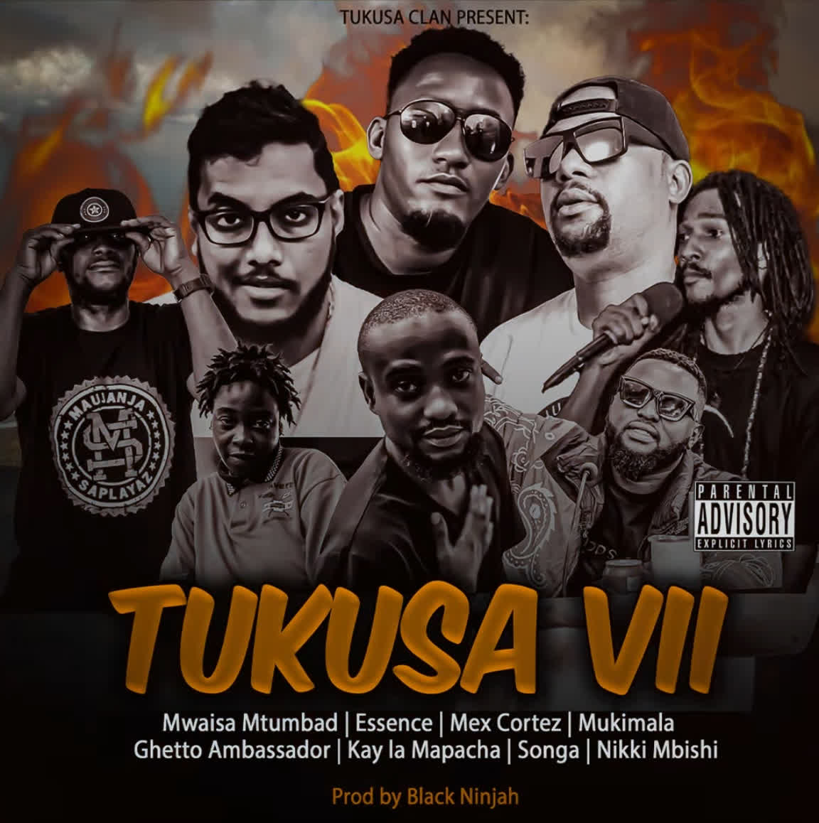 Stream & Download Mwaisa X Essence X Mex X Mukimala X Ghetto X Kay la Mapacha X Songa X Nikki mbishi – Tukusa VII