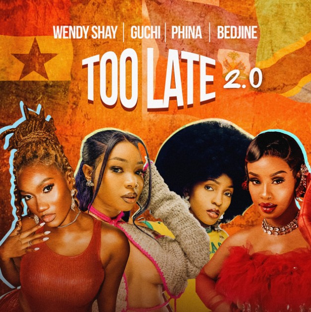 Wendy Shay Ft Phina & Guchi – Too Late Remix