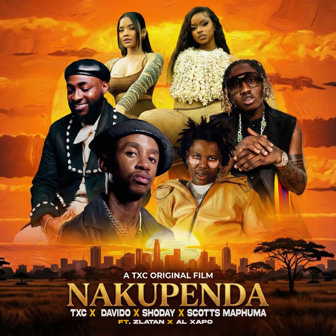 Davido X Txc X Zlatan X Scotts Maphuma X Shoday X Ai Xapo – Nakupenda