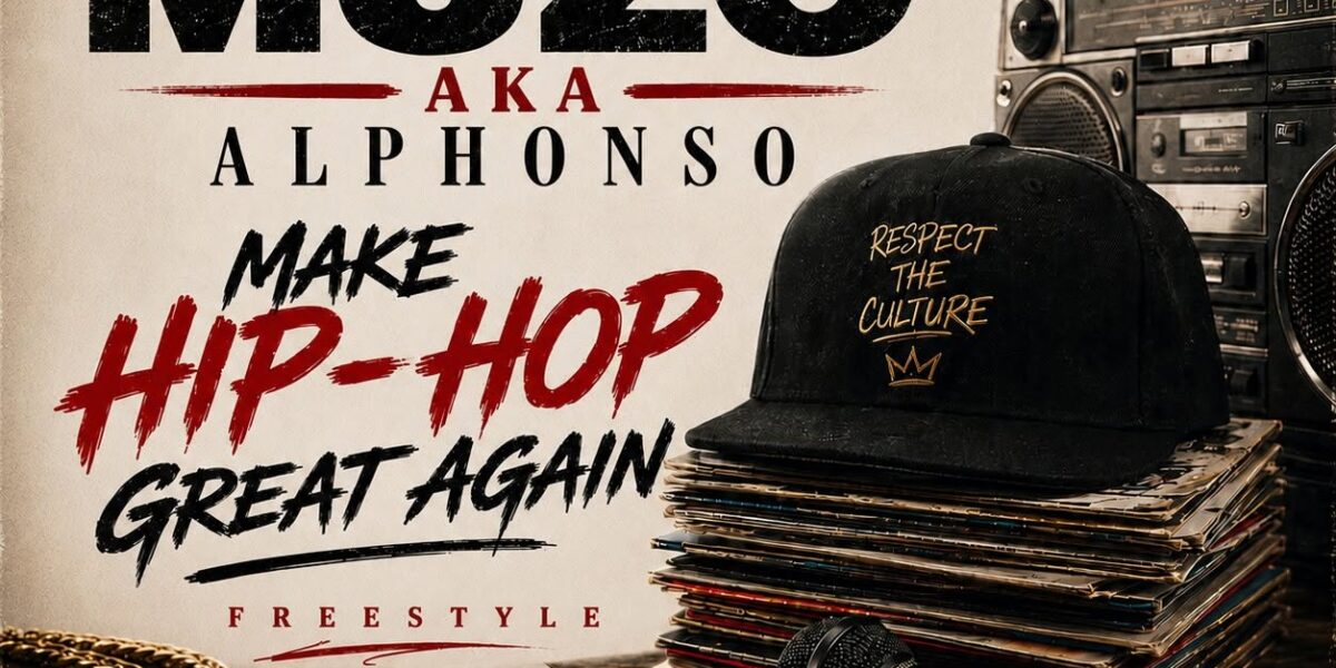 Muzo AKA Alphonso – Make Hip-hop Great Again Freestyle Official Music Cover