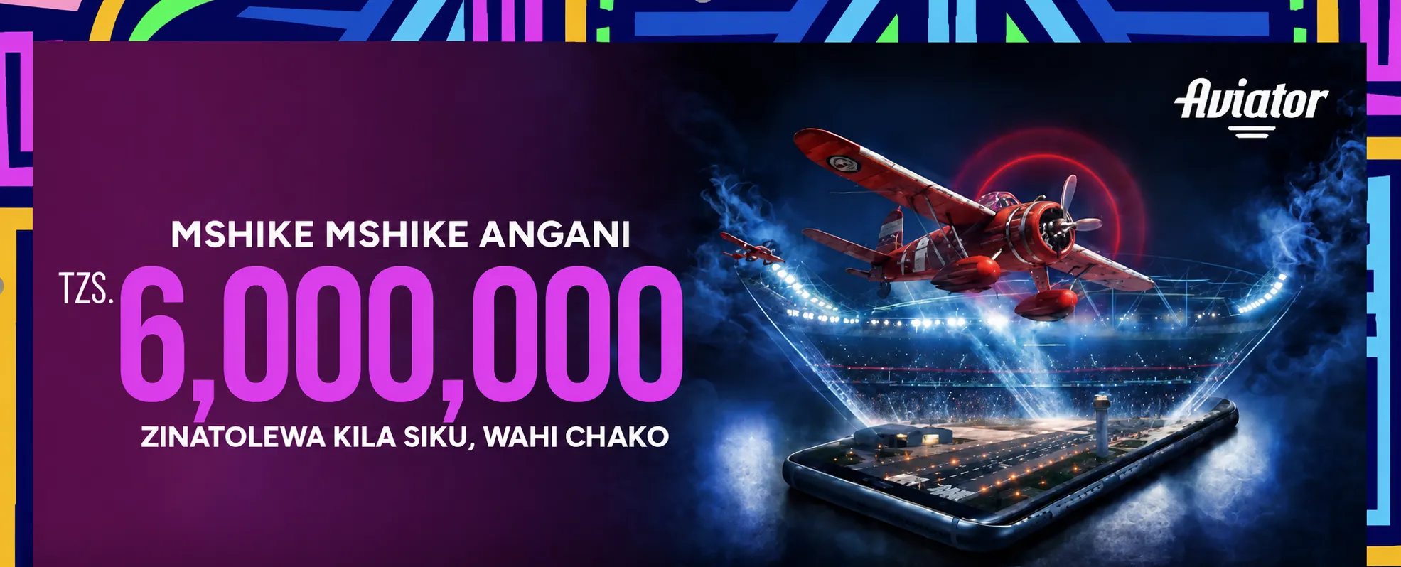 SportPesa Tanzania gives Aviator players a TZS 6 million daily prize pool